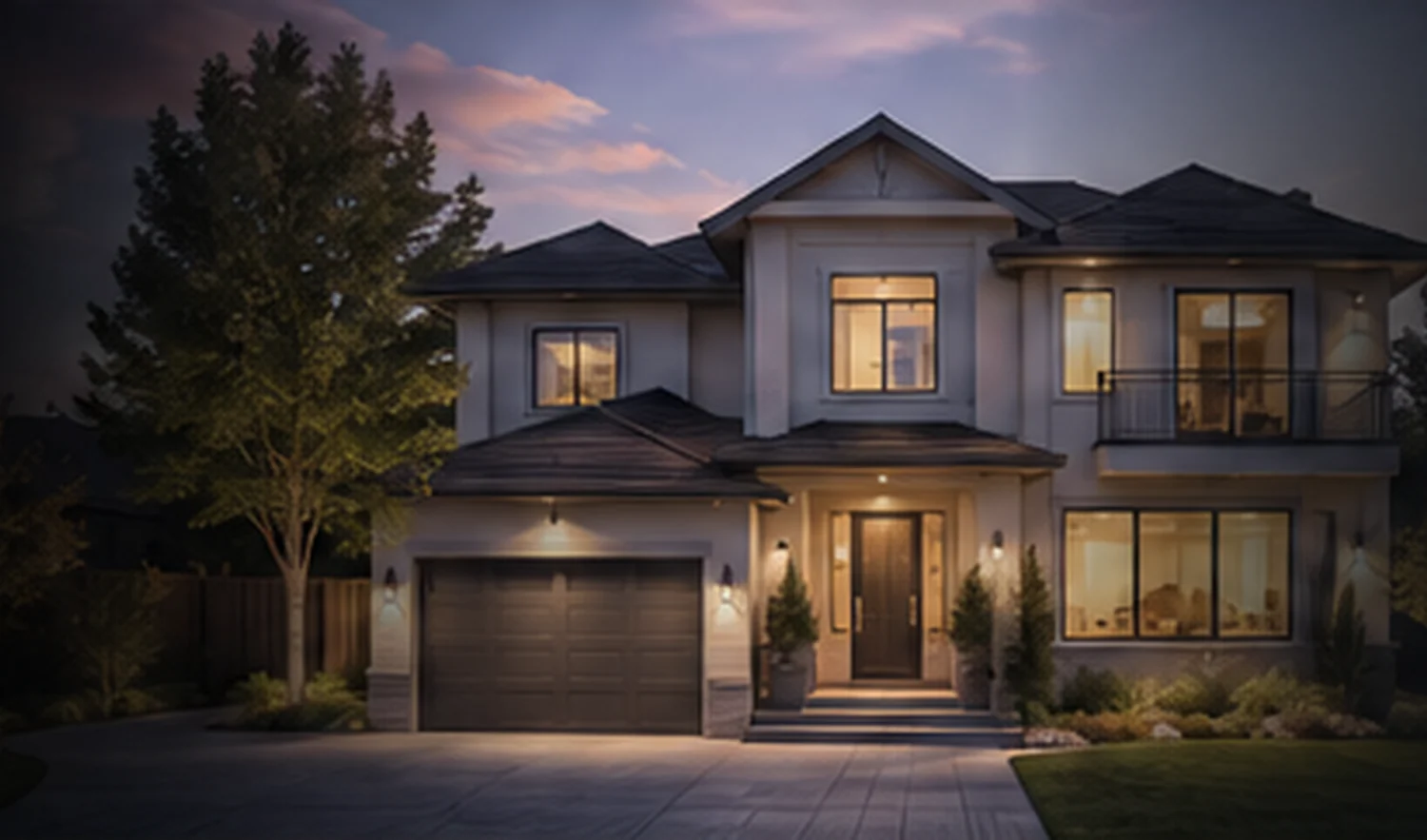 Modern U.S. home exterior representing real estate and property calculators